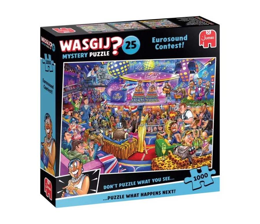 Puzzle 1000p - WASGIJ Mystery : Concours Eurovision Puzzle 1000p - WASGIJ Mystery : Concours Eurovision