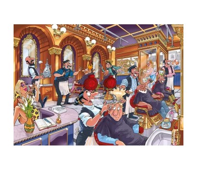 Puzzle 1000p - WASGIJ Mystery : Un Rasage de Très Très Près