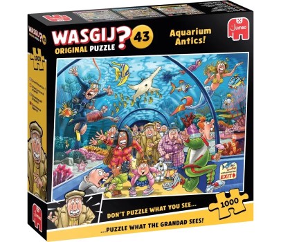 Puzzle 1000p - WASGIJ Original : Ca sent le Poisson
