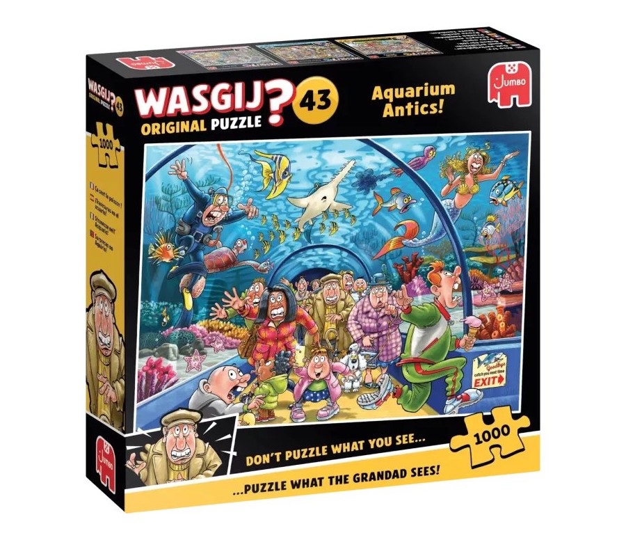Puzzle 1000p - WASGIJ Original : Ca sent le Poisson