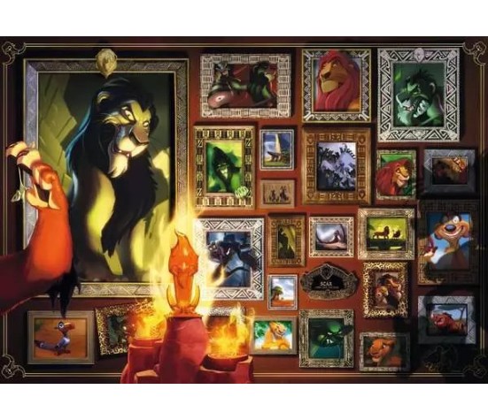 Puzzle 1000P - Villainous : Scar