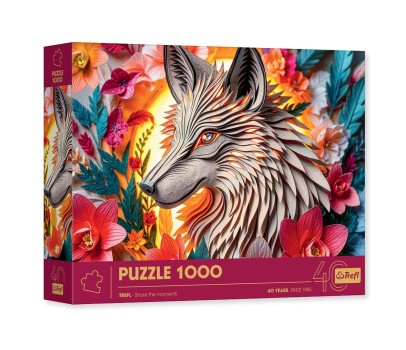 Puzzle 1000P - Paper Wolf