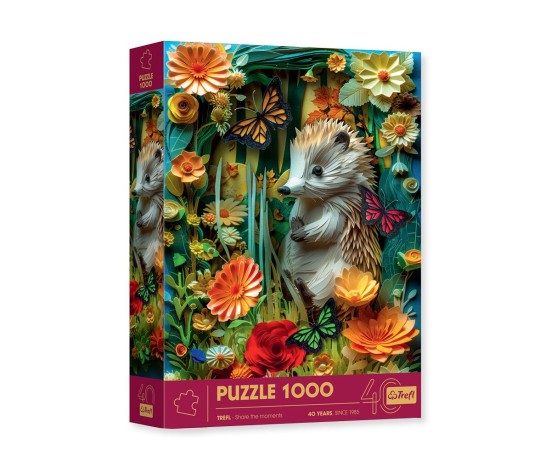 Puzzle 1000P - Paper Hedgehog