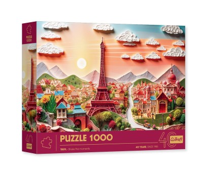 Puzzle 1000P - Paper Paris