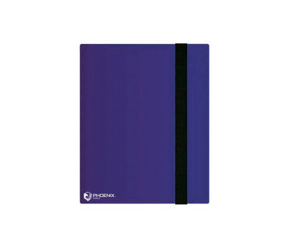 PHOENIX SHIELD - Portfolio Souple 9 cases (360 cartes) - Violet