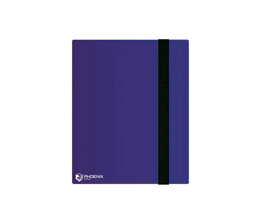 PHOENIX SHIELD - Portfolio Souple 9 cases (360 cartes) - Violet
