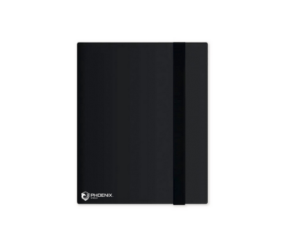 PHOENIX SHIELD - Portfolio Souple 9 cases (360 cartes) - Noir