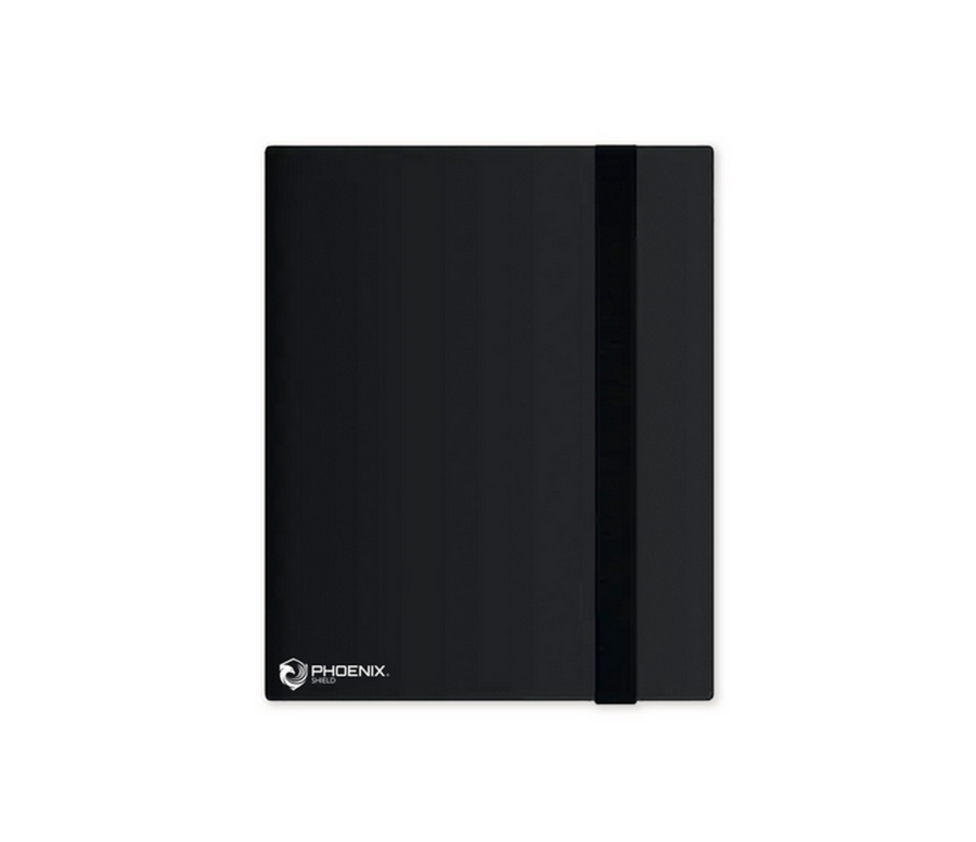PHOENIX SHIELD - Portfolio Souple 9 cases (360 cartes) - Noir