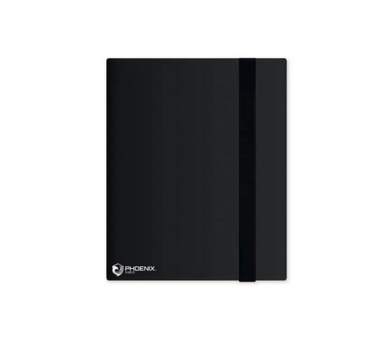 PHOENIX SHIELD - Portfolio Souple 9 cases (360 cartes) - Noir