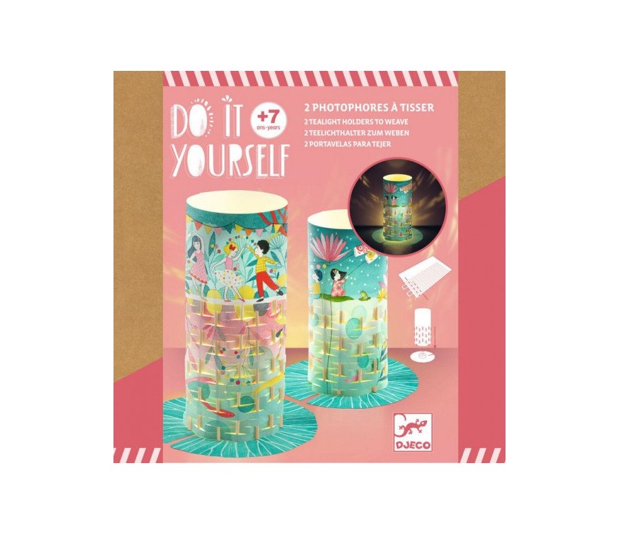 Photophores à Tisser DIY : Danse des Lucioles