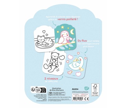 Coloriage sans Dépasser - Bébés Animaux