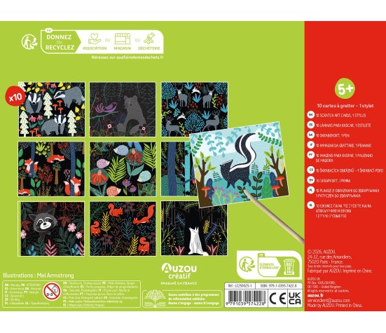 Cartes à Gratter - La Forét