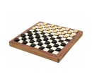 Jeu de Dames en Bois Pliable - Deluxe