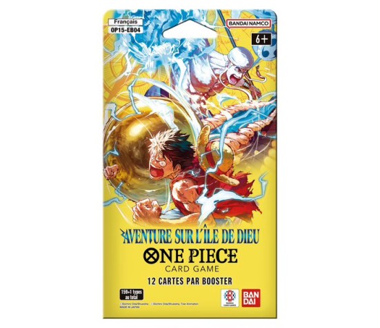 ONE PIECE : OP15 Aventures sur l'Île de Dieu - Booster Blister