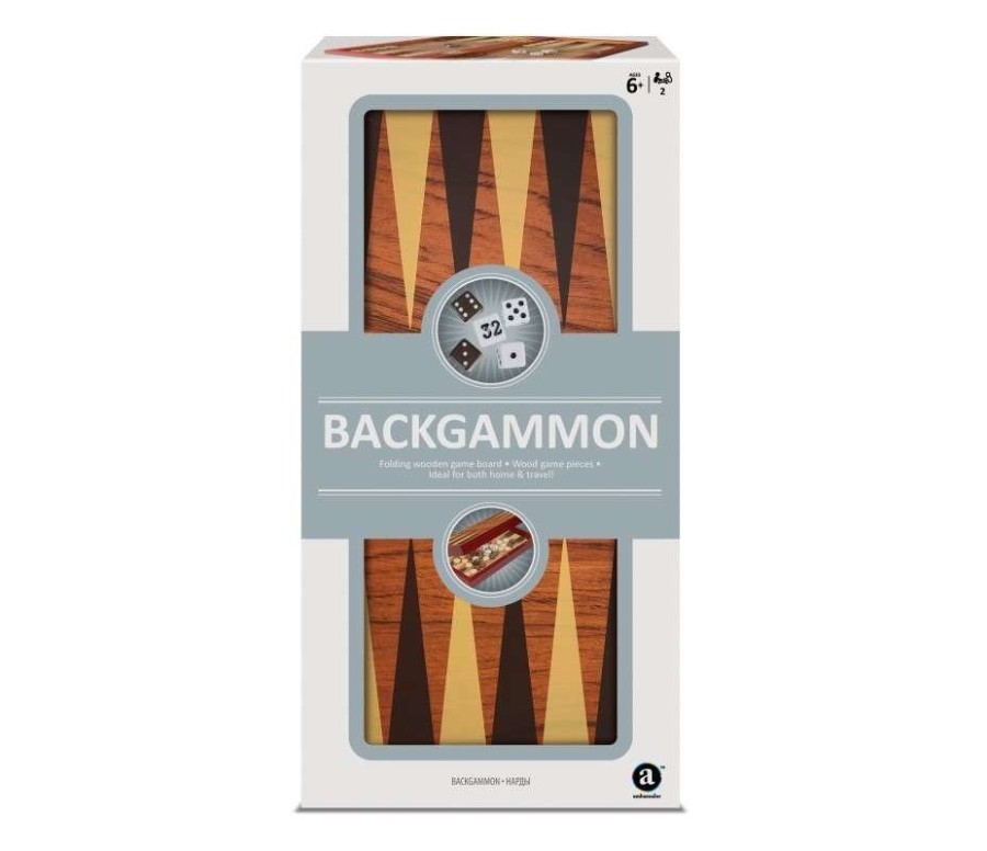 Backgammon Bois Pliable