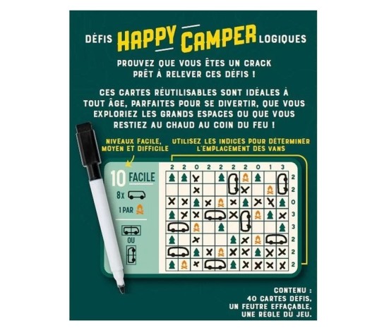 Happy Camper - Jeu de Logique