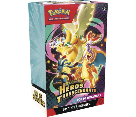 POKEMON - ME2.5 Héros Transcendants : Bundle 6 boosters