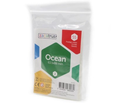 Protçge-cartes Zacatrus Ocean x55