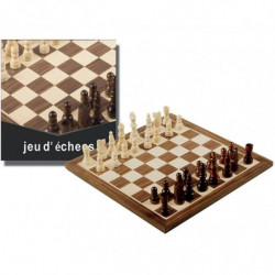 JEU D'ECHECS BOIS 30CM