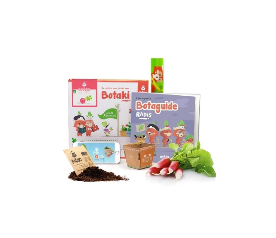 Kit Semis Radis - Crée ton potager maison et fais pousser tes radis bio