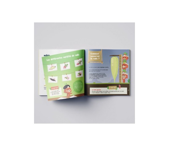 Kit Semis Radis - Crée ton potager maison et fais pousser tes radis bio