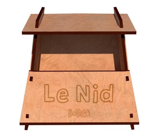 Kit Oiseaux - Fabrique ton nichoir à oiseaux en bois