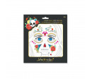 AUTOCOLLANTS VISAGE - THEME TETE DE MORT
