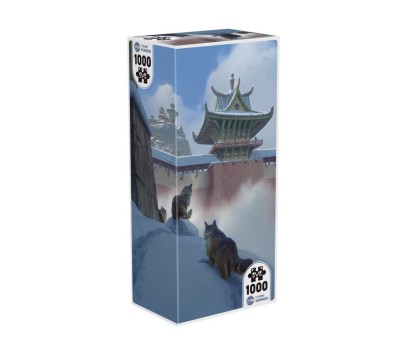 Puzzle 1000p - Cats in the Snow