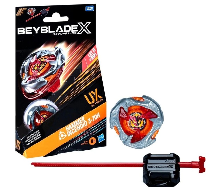 Beyblade X - Toupie UX Hammer Incendio 3-70H