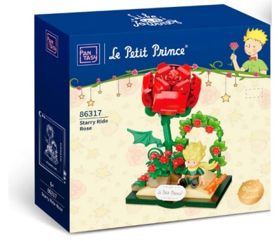 PANTASY - Le Petit Prince - Le Petit Prince avec Renard et Rose - 14,8 cm