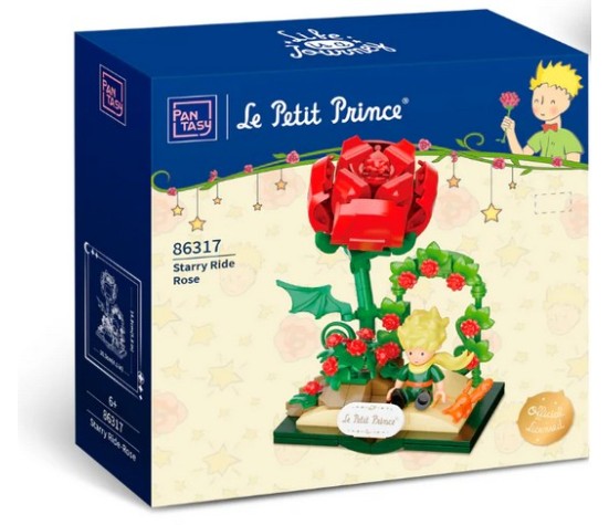 PANTASY - Le Petit Prince - Le Petit Prince avec Renard et Rose - 14,8 cm