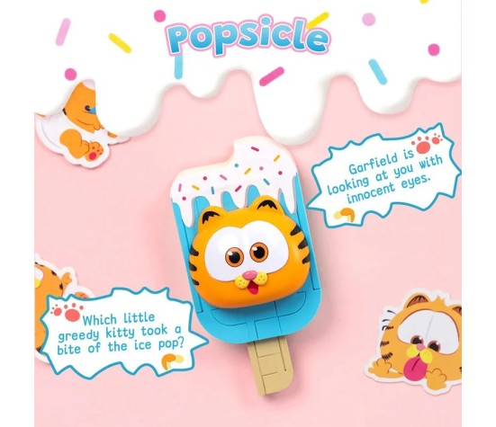 PANTASY - Garfield Fridge Magnet Series Pantasy 86817 Popsicle Fridge Magnet 10cm