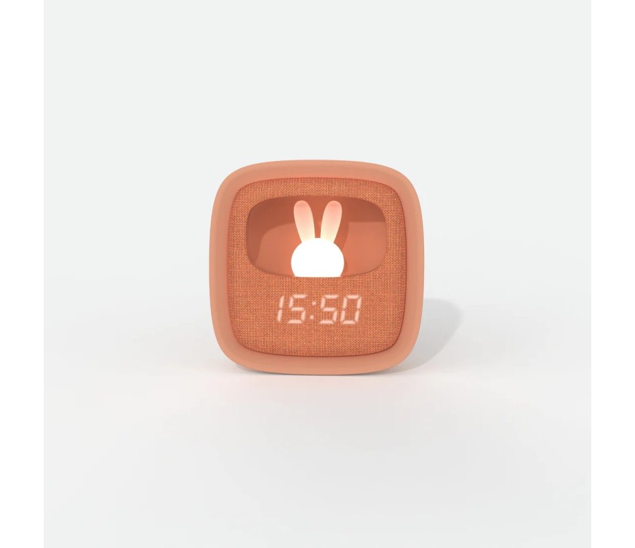 Billy Clock & Light - Chocolat