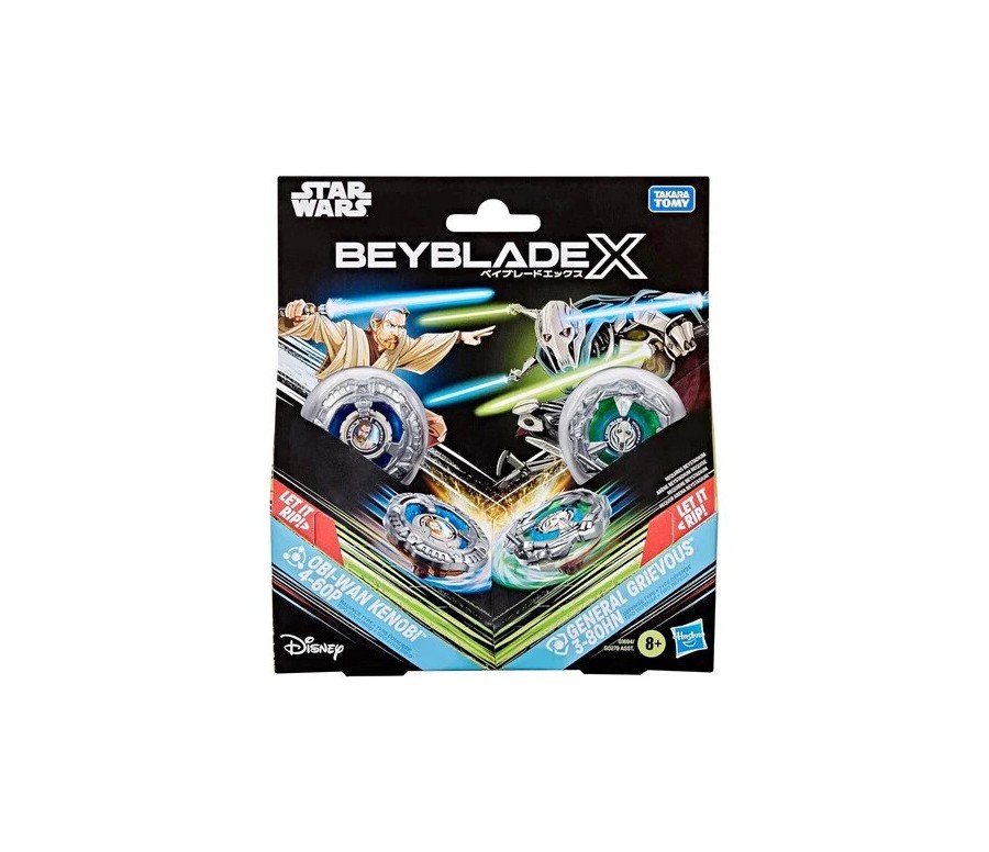 Beyblade X - Star Wars : Obi-Wan Kenobi vs Général Grievous