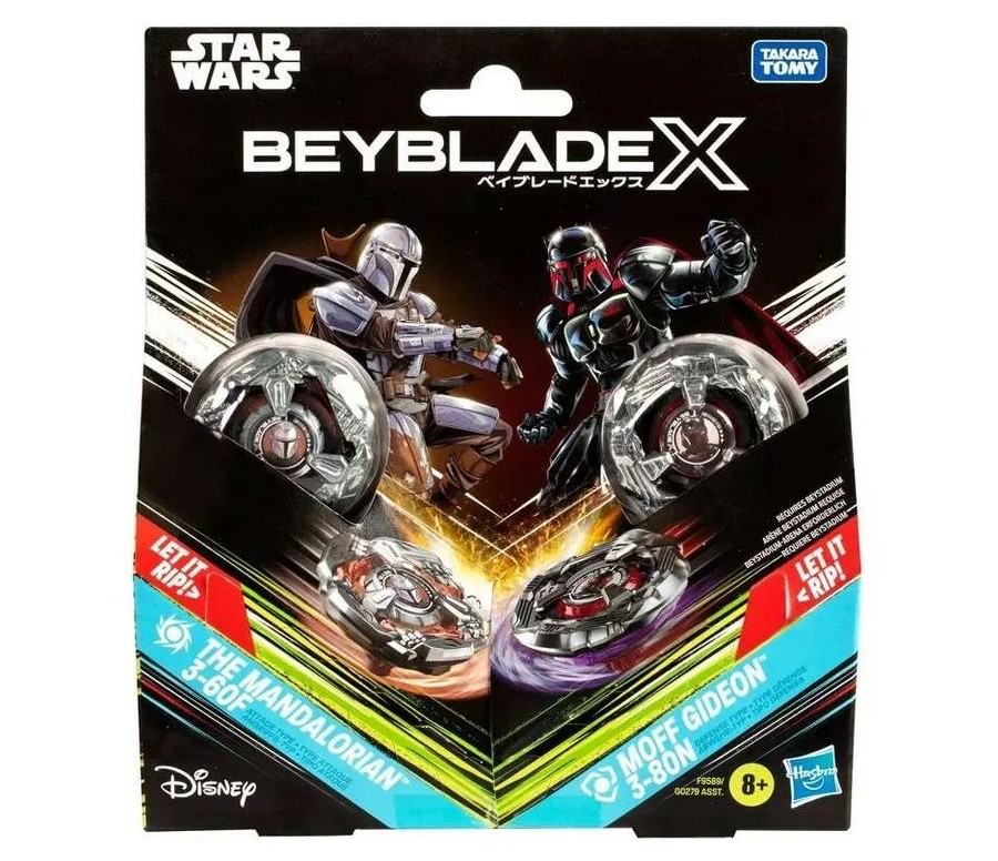 Beyblade X - Star Wars : Mandalorian vs Moff Gideon