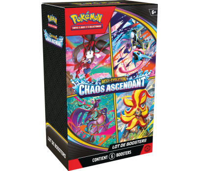 POKEMON - Bundle 6 Booster ME04 : Chaos Ascendant