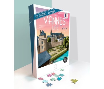 Puzzle 1000p - Vannes : Les Remparts