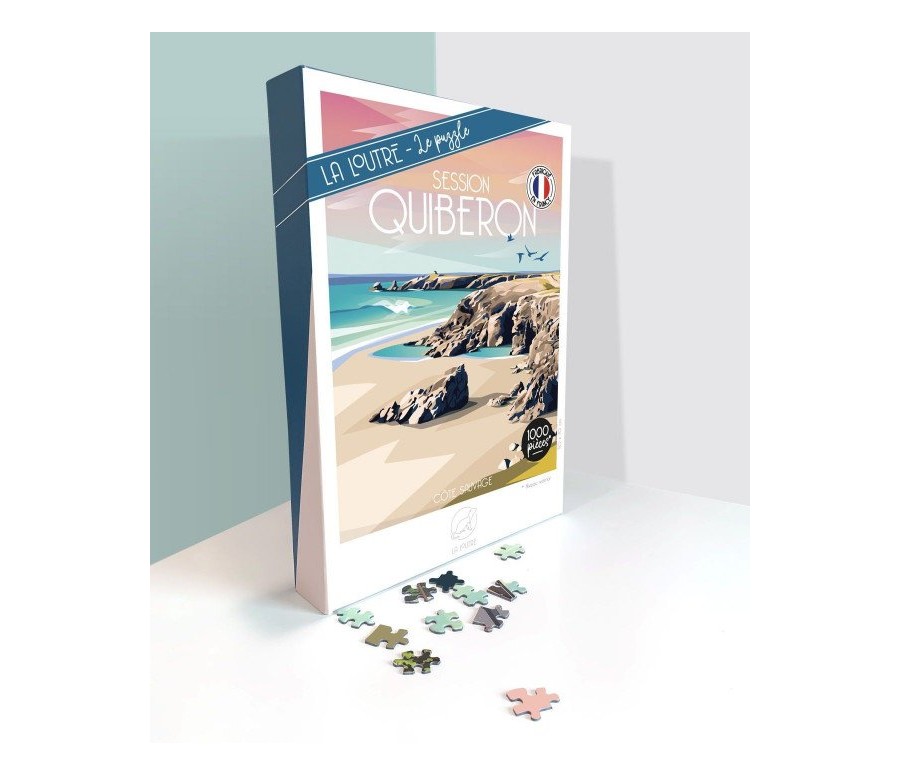 Puzzle 1000p - Quiberon : Côte Sauvage
