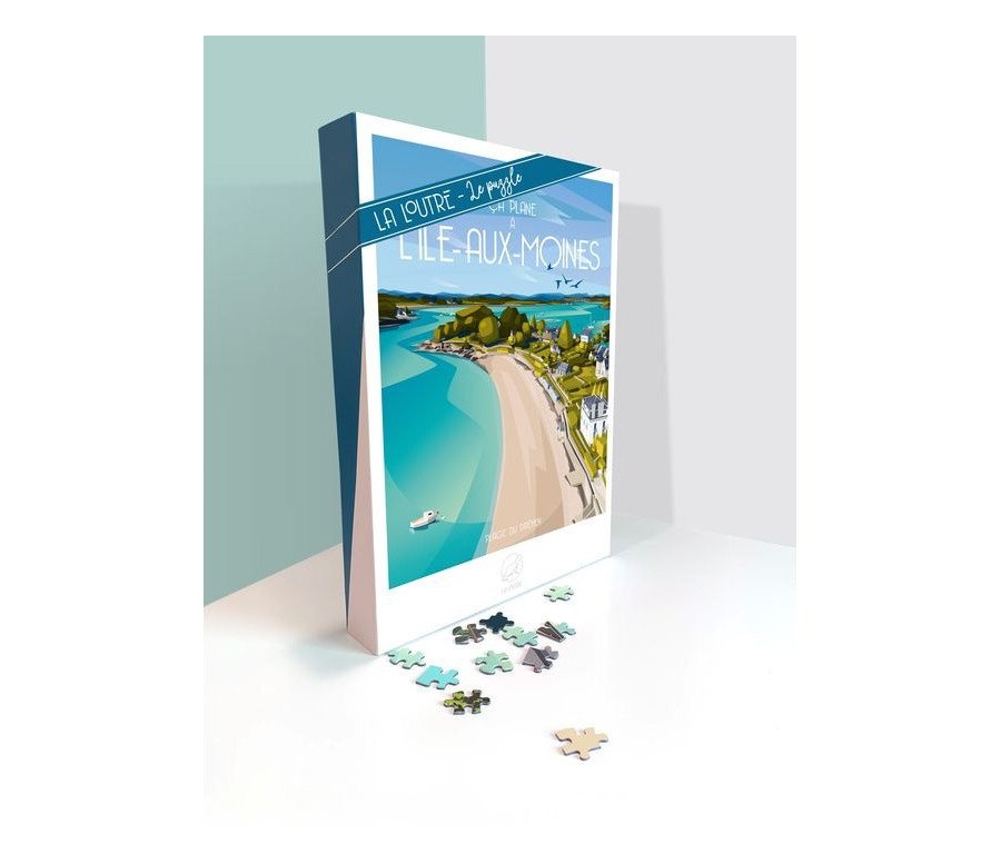 Puzzle 1000p - Île aux Moines Puzzle 1000p - Île aux Moines