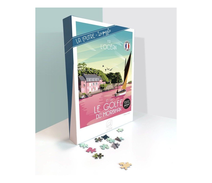 Puzzle 1000p - Golfe du Morbihan Puzzle 1000p - Golfe du Morbihan