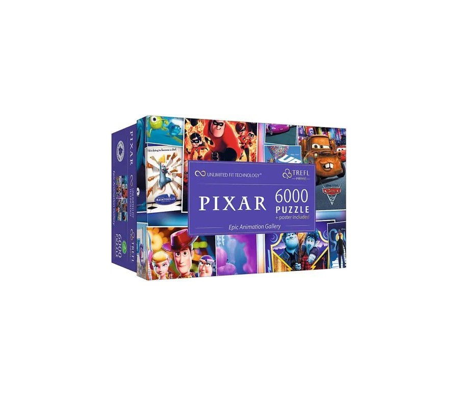 Puzzle 6000p - Pixar Epic Animation Gallery
