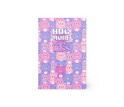Cahier Ligné - Violet - Ours