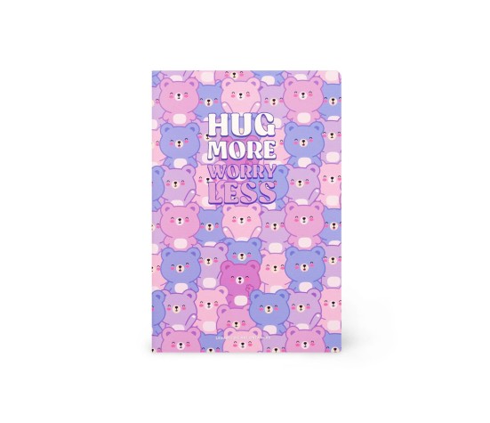 Cahier Ligné - Violet - Ours