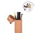 KAWAII - TROUSSE EN SILICONE 2- EN-1 - TEDDY BEAR