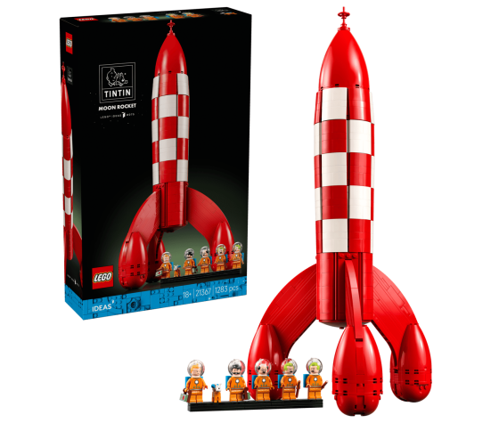 IDEAS - La fusée de Tintin®