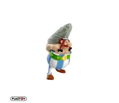 ASTERIX - Figurine Obélix Portant un Menhir