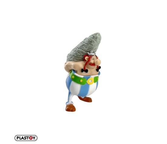 ASTERIX - Figurine Obélix Portant un Menhir