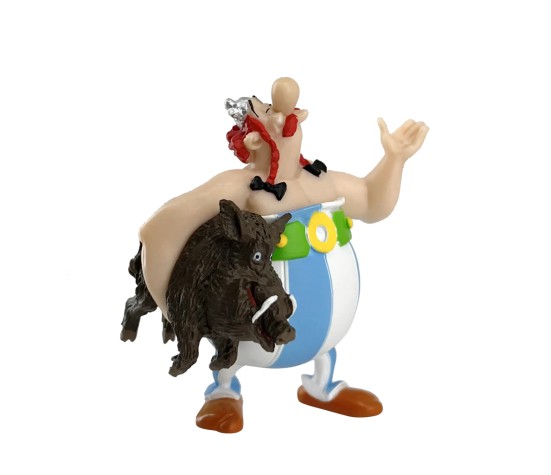 ASTERIX - Figurine Obélix Portant un Sanglier