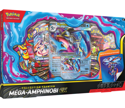 POKEMON - Coffret Premium Méga‑Amphinobi‑ex