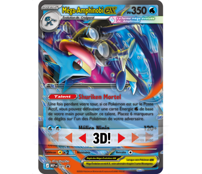 POKEMON - Coffret Premium Méga‑Amphinobi‑ex